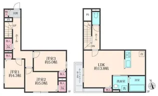 BLOOM COURT【2階】の間取り