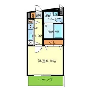 Celeb布施東【9階】の間取り