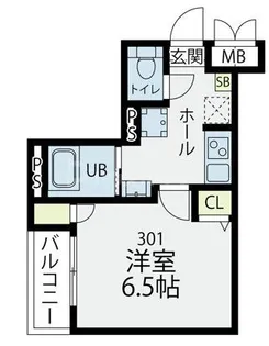 プラフィド【3階】の間取り