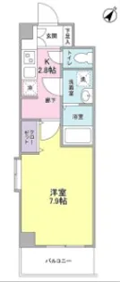 ル・ヴィラージュ中目黒【3階】の間取り
