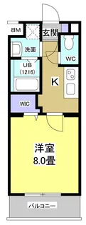 ブリアージュ豊田町駅【2階】の間取り