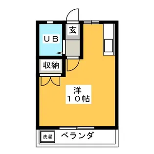アメニティハイツ91A【2階】の間取り
