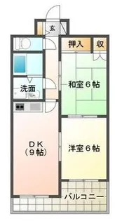 エーデルハイムK【2階】の間取り