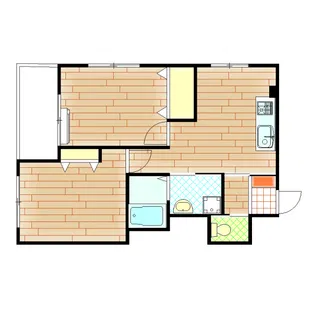 常実bldg.【2階】の間取り