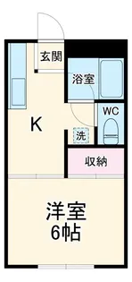 パストラルハウスC棟【1階】の間取り