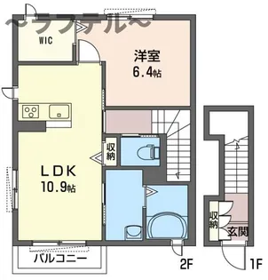 ハピーグレイス【2階】の間取り