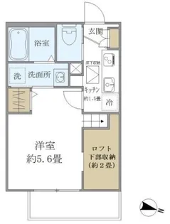 KOMFORTA新中野【1階】の間取り