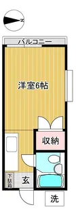 シティコープ長沢【1階】の間取り