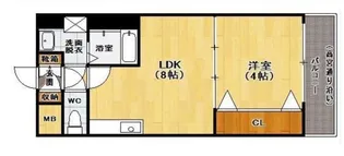 AMONT光成【5階】の間取り