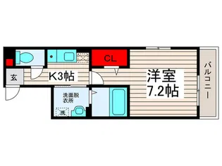 ソレアード【2階】の間取り