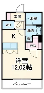 Realiser(レアリゼ)天神【2階】の間取り