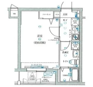 グランドエグザ親水公園I【5階】の間取り