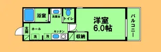 メルディア淵野辺II【2階】の間取り