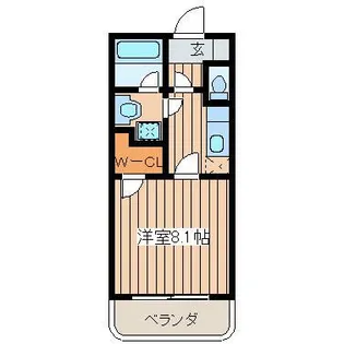 グーフォ【1階】の間取り