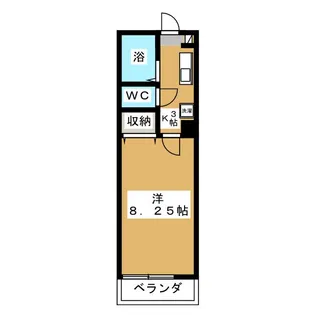 シーサイドテラスCHIBA【2階】の間取り