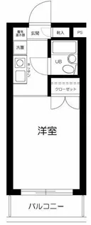 スカイコート向ヶ丘遊園【2階】の間取り