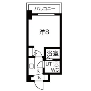 SEST新大阪【3階】の間取り