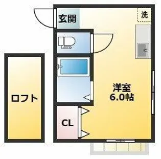 サンク王子神谷【1階】の間取り