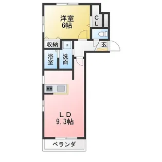 メゾン シャルマン【3階】の間取り