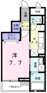 フォルトゥーナ【3階】の間取り