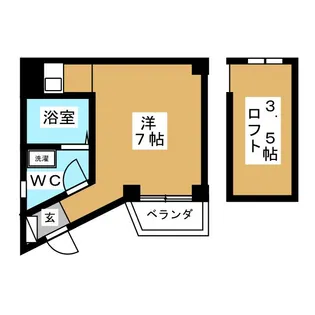 さくらマンション【3階】の間取り