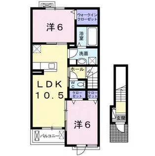 ラウレア【2階】の間取り