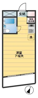 アクチュエールホシノ【3階】の間取り