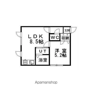 スタンチャリヴィエラII【1階】の間取り