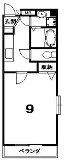 メゾン・イーグル【3階】の間取り
