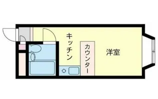 ベルピア綱島 第3【1階】の間取り