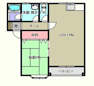 メゾン アルカディア【2階】の間取り
