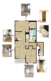 アローズ・宮ノ前(みやのまえ)【2階】の間取り