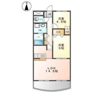 ファミーユ【2階】の間取り