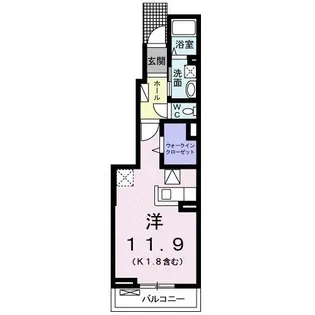 マーベラスII【1階】の間取り