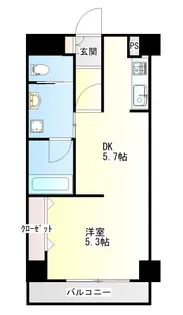宮城県仙台市青葉区小松島3【マンション】の間取り