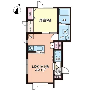 Maison17 (メゾンいちなな)【2階】の間取り
