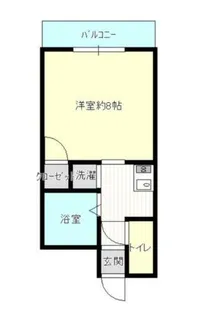 BハウジングII【1階】の間取り