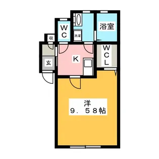 ララコート【2階】の間取り