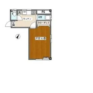 雫ビル【3階】の間取り