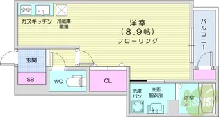 メゾン・ソレイユ【1階】の間取り