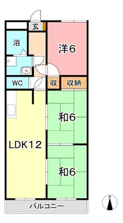 永信マンション【2階】の間取り