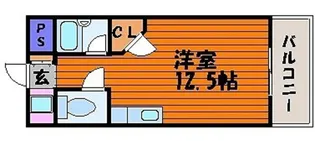 ウエスティンパレス【3階】の間取り