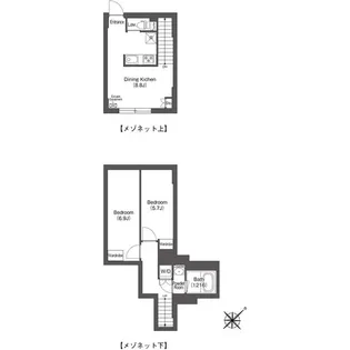 エスタート大井町フォレストの間取り