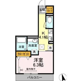 たか表参道【2階】の間取り
