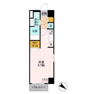 登戸N・Tステージ【5階】の間取り