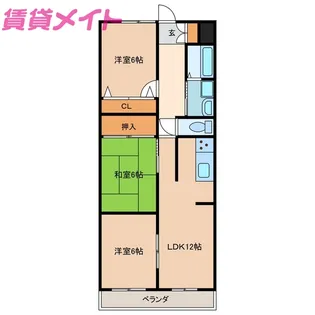 AS ONE【2階】の間取り