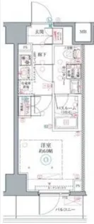 クレヴィスタ阪東橋II【2階】の間取り
