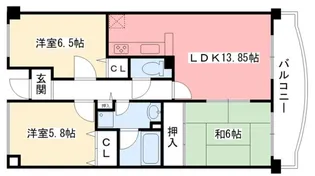 プリマヴェ ラ【3階】の間取り