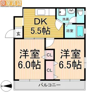 山田ビル【8階】の間取り