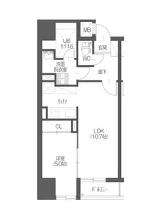アリオール一番町【4階】の間取り